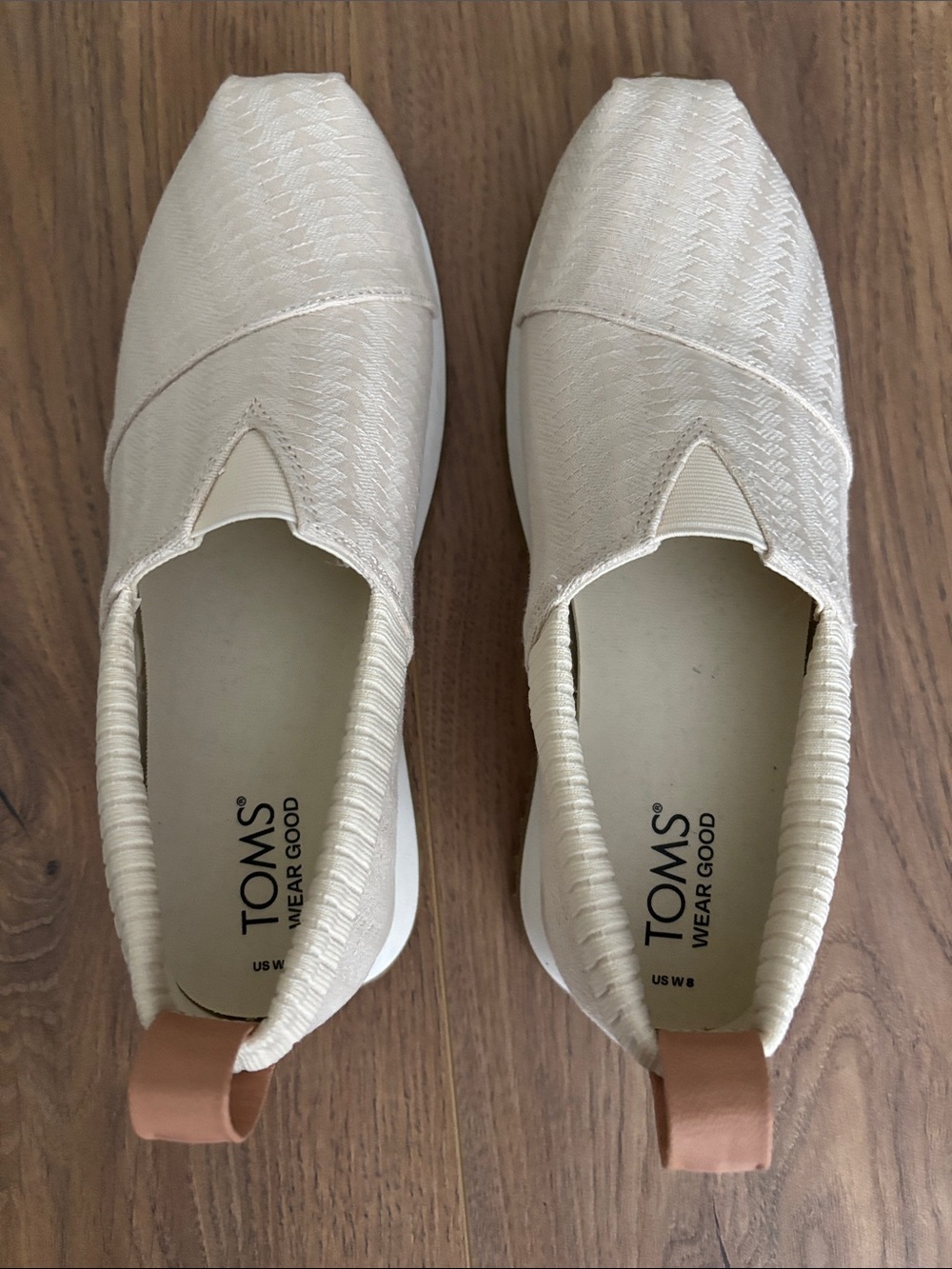 TOMS Triangle Woven Womens Alpargata Resident 2.0 Sneakers - Size 8 - Picture 6 of 8